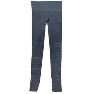 Blanqi Gray Heathered Seamless Hipster Leggings‎ Activewear Athleisure Small S